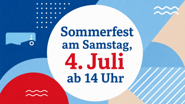 Sommerfest in der Gemeinde Hamburg Hamm