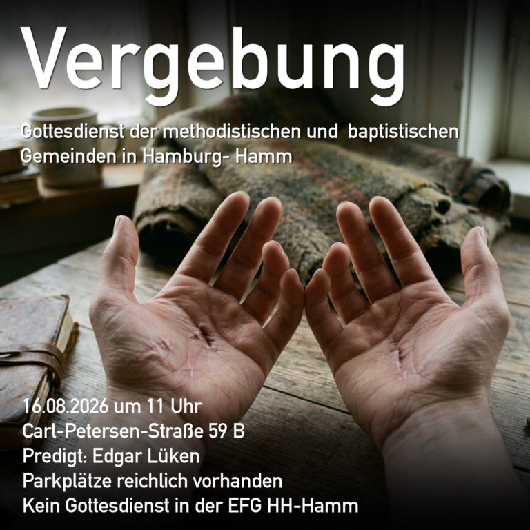 Predigtgottesdienst bei den Methodisten