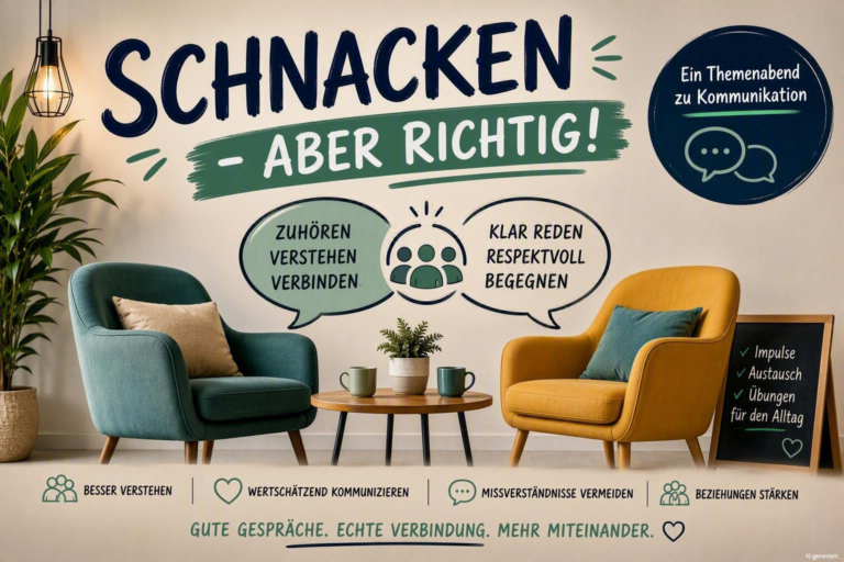 Schnacken - aber richtig! Ein Themenabend zu Kommunikation